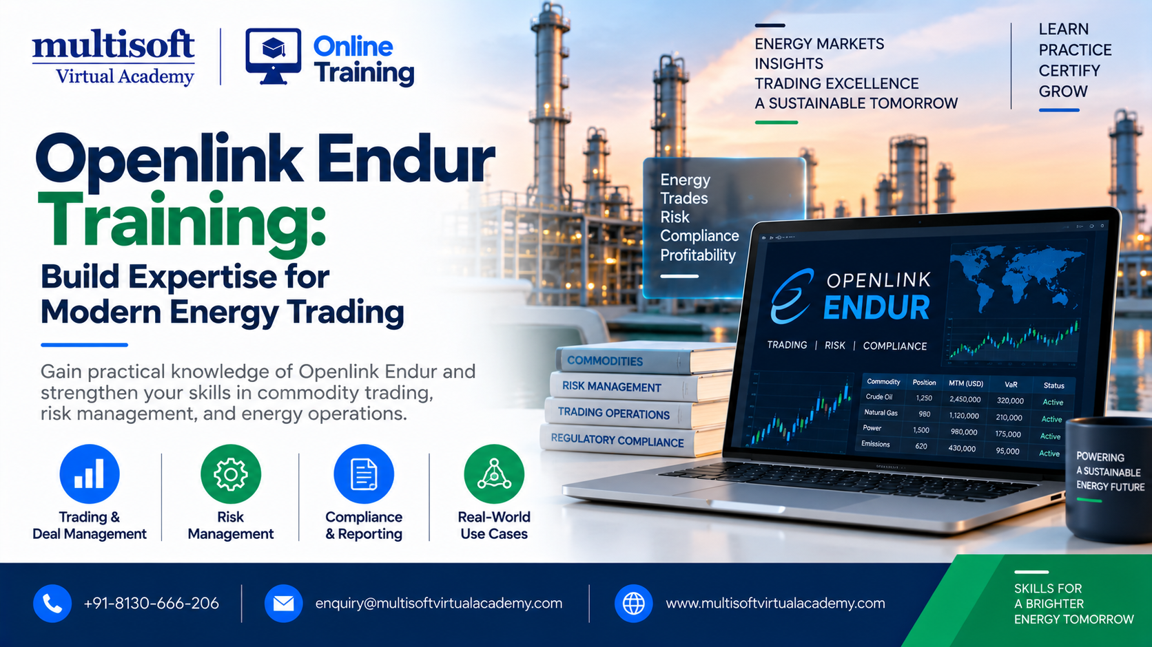 Openlink Endur Training: Build Expertise for Modern Energy Trading